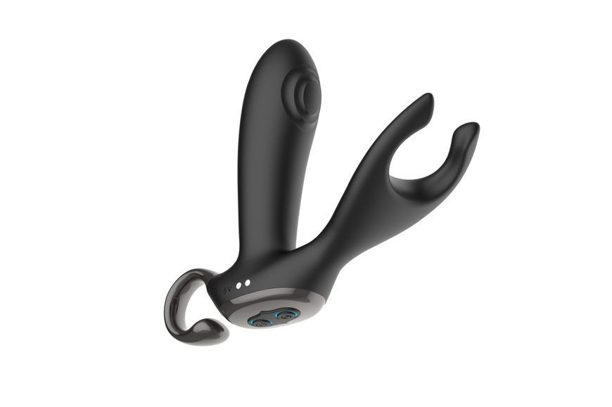 Масажер простати Dual tapping anal vibrator 56-2036 фото