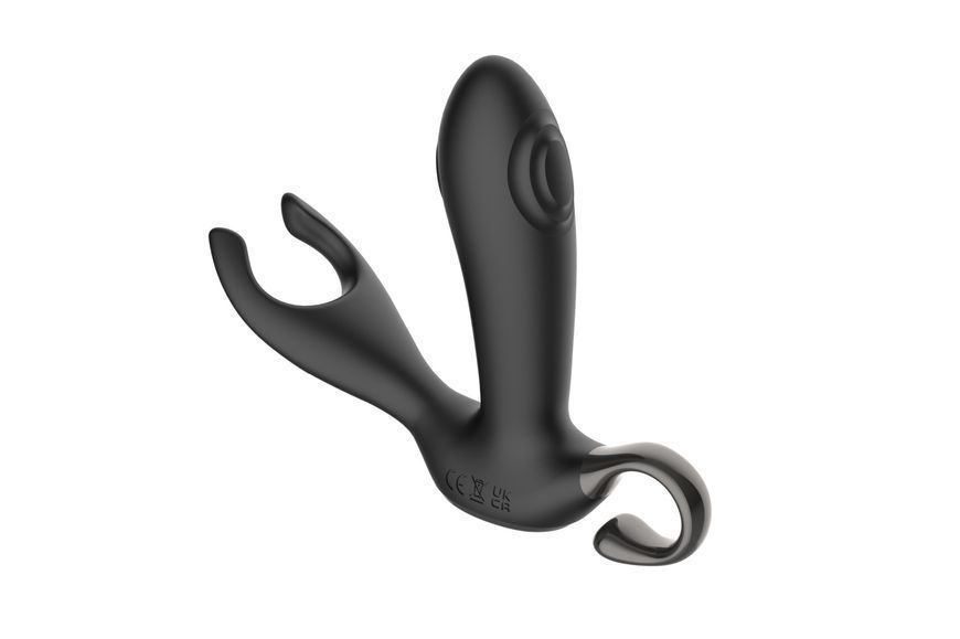 Масажер простати Dual tapping anal vibrator 56-2036 фото