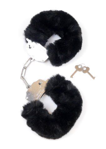 Наручникиi Fetish Boss SeriesFurry Cuffs Black 61-00001 фото