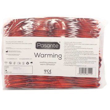 Презервативи Pasante Warming Condoms Bulk Packs 144 pcs 111-1140KA фото
