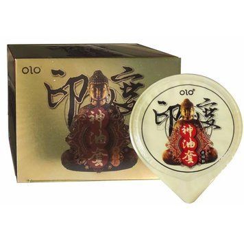 Презервативи Olo GOLD Indian god oil 10шт з точковим та пролонгуючим ефектом 95-04318 фото