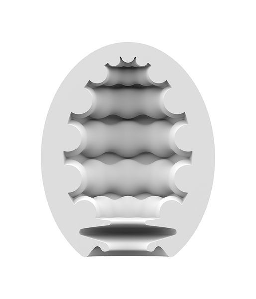 Мастурбатор ORION Satisfyer Egg Riffle, одноразовый, с рифлёной текстурой 73-4010007 фото