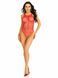 Боді-сітка Leg Avenue Net snap crotch tank bodysuit Red, One Size SX1708 фото 5