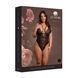 Эротическое боди SHOTS Bodysuit with Adjustable Sliders, с открытыми чашечками, чёрное, plus size 36-AMR006BLKOSX фото 1