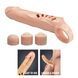 Насадка на пеніс PRETTY LOVE PENIS SLEEVE, TPE,3 removeable 1 inch extenders BI-026270H фото 3
