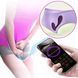 Вібратор PRETTY LOVE Baird Purple, 12 vibration functions Mobile APP Long-distance Control BI-014992HP-1 фото 8
