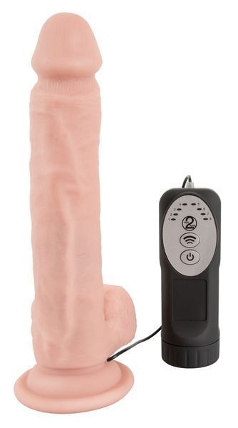 Вібратор на присосці ORION Medical Silicone Pulsating Vibrator, з пульсацією, тілесний 42-05968840000 фото