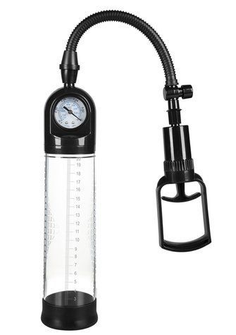 Вакуумная помпа BOSS SERIES Powerpump Master Black&Clear, черная, 22 см, 6,9 см 60-00011 фото