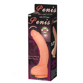 Вібратор Baile Penis Vibration, тілесний BW-008038Z фото