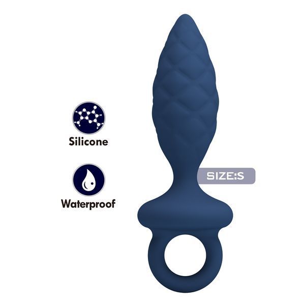 Анальна пробка MR. PLAY Butt Plug with Loop&ndash;Size S BI-040216-MR фото