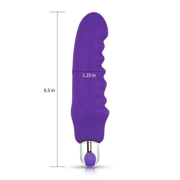 Вибратор для точки G Lovetoy IJOY Silicone Waver, фиолетовый 66-LV430201 фото