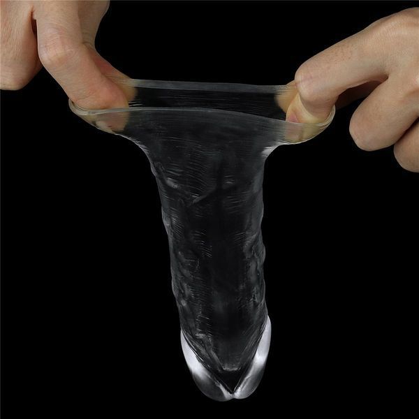 Насадка на член Flawless Clear Penis Sleeve Add 1'' 66-LV314013 фото