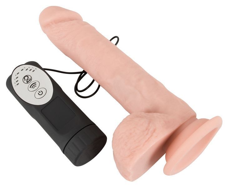 Вібратор на присосці ORION Medical Silicone Pulsating Vibrator, з пульсацією, тілесний 42-05968840000 фото