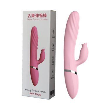 Вібратор Tongue Extension Vibrating, USB - Heating 26-00155 фото