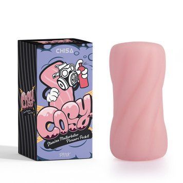 Мастурбатор CHISA Cosy Stamina Pleasure Pocket, розовый CN-920832506 фото