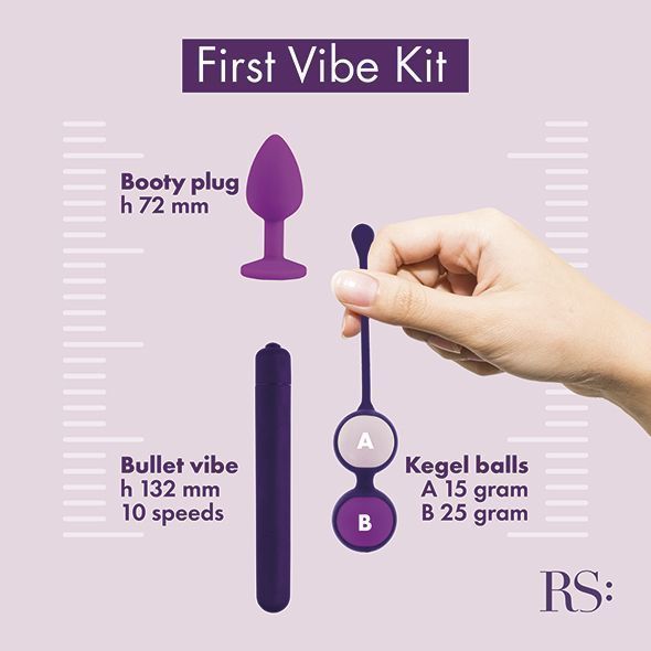 Набір секс-іграшок FeelzToys RS Essentials First Vibe Kit 16-30979 фото