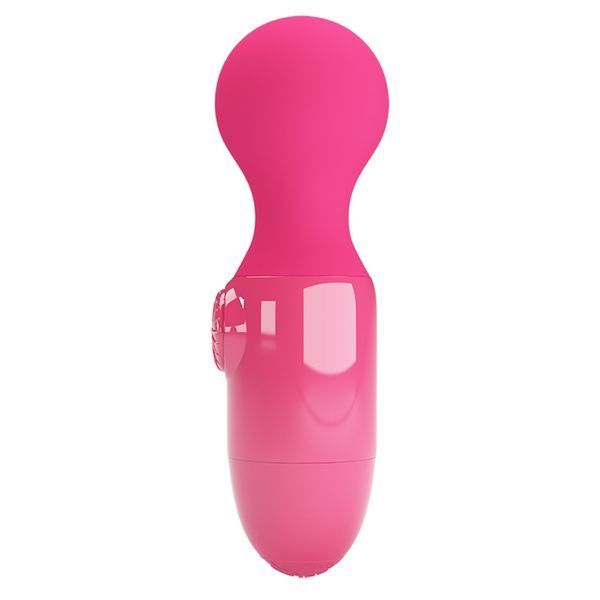 Вибромассажер PRETTY LOVE Mini Stick, силиконовый, розовый, 12 см BI-014998-DC фото