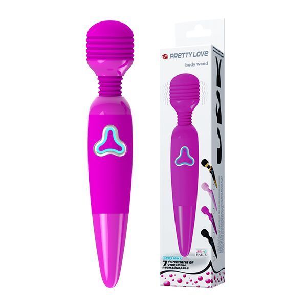 Вібратор Pretty Love Body Wand Purple BW-055010 фото Вібратор Pretty Love Body Wand Purple BW-055010 фото
