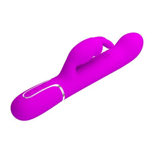 Вібратор PRETTY LOVE Coale Twinkled Tenderness Purple, 7 vibration functions 4 rotation functions 4 BW-500013 фото