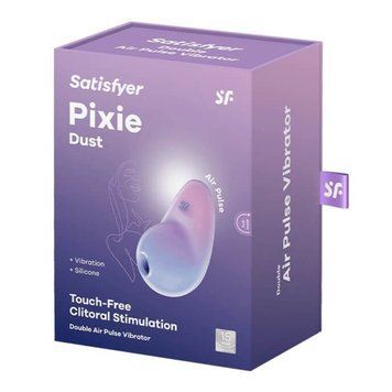 Вакуумний вібратор Pixie Dust violet/pink 73-4049731 фото