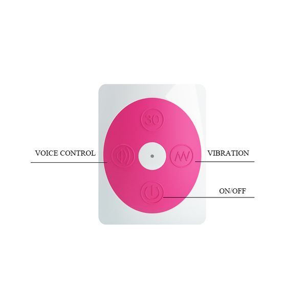Вібратор PRETTY LOVE GENE, 30 function, voice control BI-014244 фото