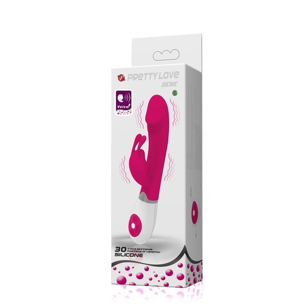 Вібратор PRETTY LOVE GENE, 30 function, voice control BI-014244 фото