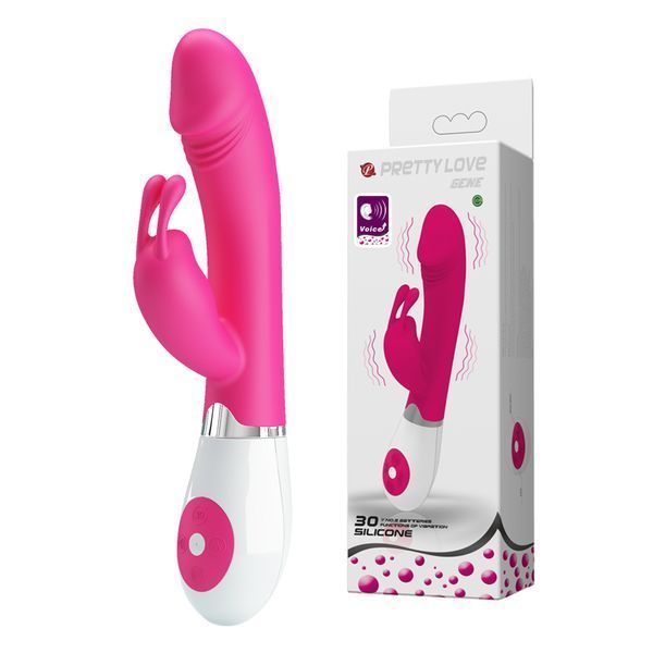 Вібратор PRETTY LOVE GENE, 30 function, voice control BI-014244 фото