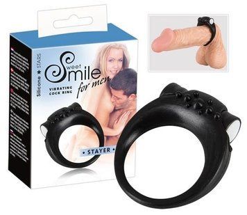 Эрекционное кольцо ORION Sweet Smile Vibro Cock Ring, с вибрацией 42-05848780000 фото