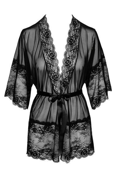 Пеньюар Kissable Midnight Kiss Negligee L/XL SX1967 фото