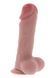 Фалоімітатор з мошонкою Deluxe Dual Density Thick Dildo TPE 23 cm 30-11237-X-SKIN фото 1
