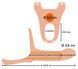 Страпон Silicone Strap-on +5cm medium 42-05339040000 фото 7