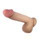 Фалоімітатор з мошонкою PRETTY LOVE Sliding Skin Emeka, тілесний, 23,4 см BW-008040LP фото 4