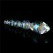 Фалоімітатор LOVETOYS Twilight Gleam Tantalizing Orbs, скляний, світиться у темряві, прозорий 66-LV610002 фото 2