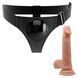 Страпон PRETTY LOVE Harness Briefs Kevin Dildo, телесный, 19 см BW-022091NR фото 4