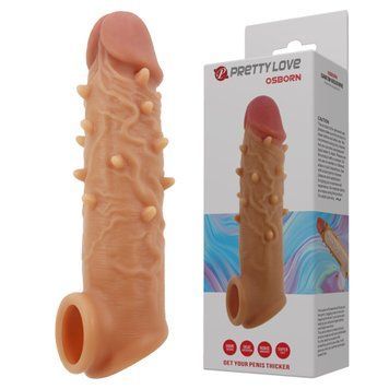 Насадка на пеніс PRETTY LOVE - OSBORN, Silicone BI-026250 фото