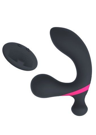 Массажер простаты с вибрацией и дистанционным управлением BOSS SERIES Prostate Massager Dual Vibrator 22-00016 фото