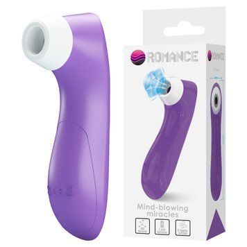 Вібратор з вакуумною стимуляцією клітора Sucking pleasure stimulato Breezer - Purple MC40-1 фото