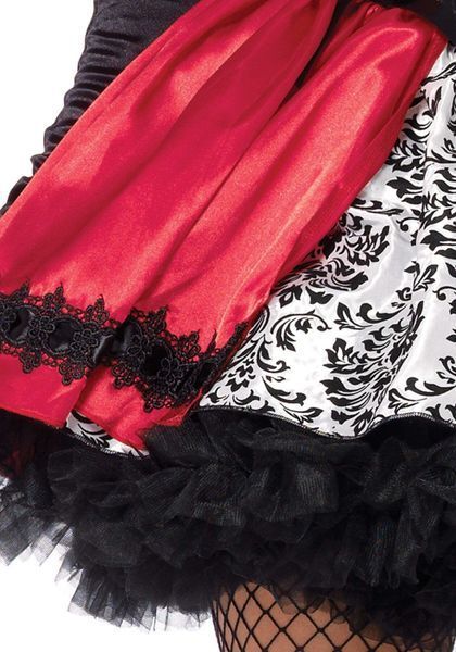 Еротичний костюм Червоної шапочки Leg Avenue Gothic Red Riding Hood S, сукня, накидка SO9122 фото