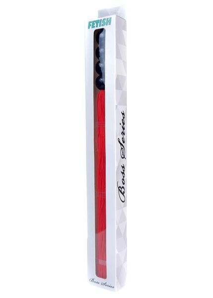 Плеть Fetish Boss Series Silicone Whip, красная, 14" / 35,5 см 61-00041 фото