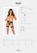 Пояс для панчіх Obsessive Medilla garter belt XS/S SO9055 фото 5