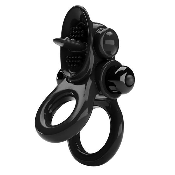 Ерекційне віброкільце PRETTE LOVE PASSIONATE RING BI-210239 фото