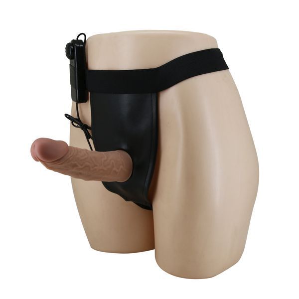 Страпон з вібро STRAP-ON PRETTY LOVE HARNESS BRIEFS BW-022073Z фото