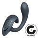 Вибратор для двойной стимуляции SATISFYER G for Goddess 1, с гибким стержнем, серый 73-4065892 фото 2
