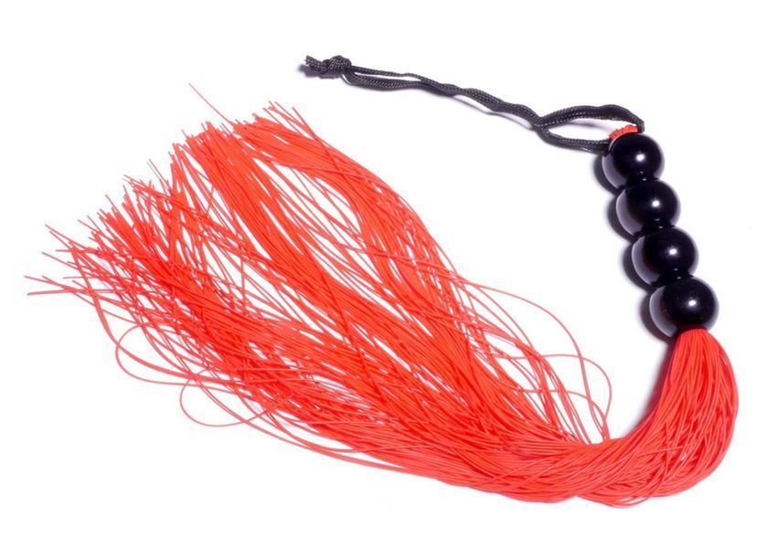 Плеть Fetish Boss Series Silicone Whip, красная, 14" / 35,5 см 61-00041 фото