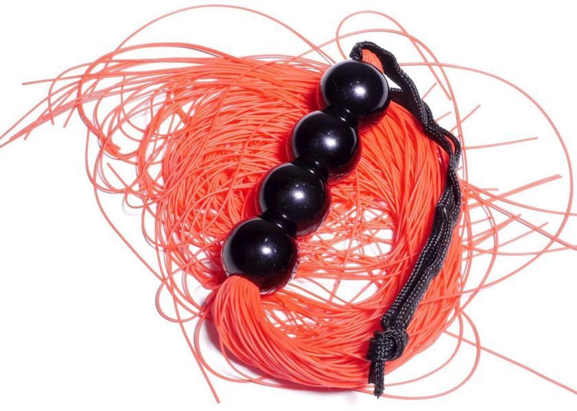Плеть Fetish Boss Series Silicone Whip, красная, 14" / 35,5 см 61-00041 фото