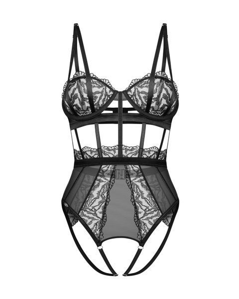 Боді Obsessive Hersis crotchless teddy S/M SX3087 фото