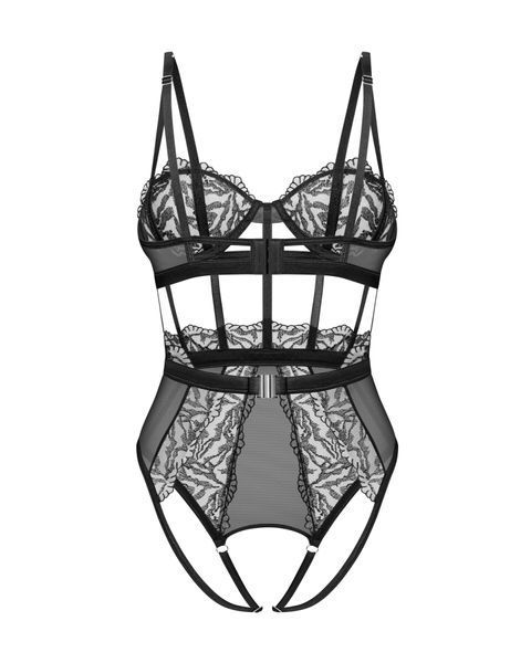 Боді Obsessive Hersis crotchless teddy S/M SX3087 фото