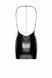 (SALE) Сукня Noir Handmade F307 Mirage wetlook mini dress with jewelry rhinestone chain - S SX0279 фото 5