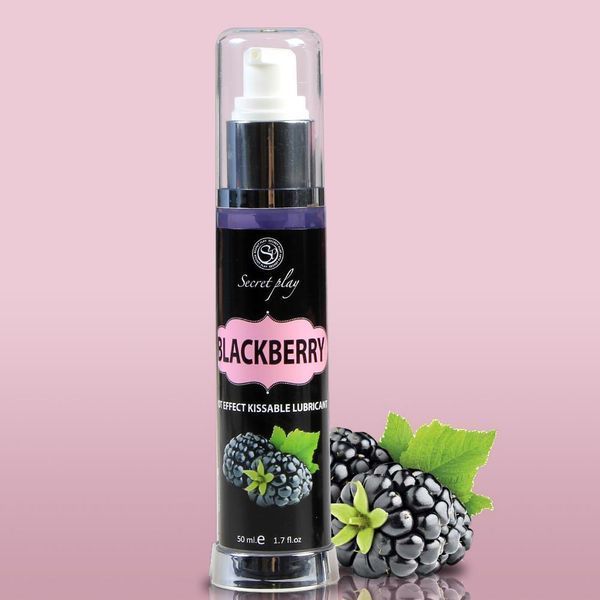 Лубрикант Secret Play Blackberry Hot Efect Kissable, 50 ml 37-3539 фото