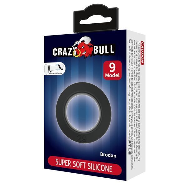 Эрекционное кольцо Baile BRODAN Crazy Bull BI-210351 фото